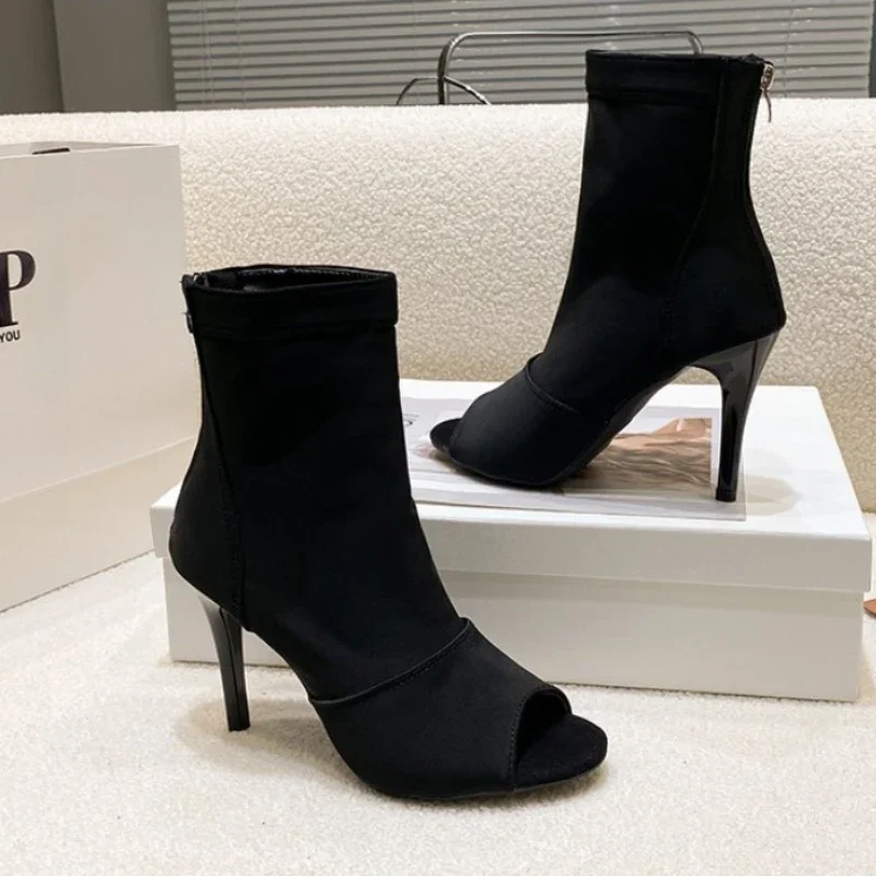 Women'S Fashion Boots - 2025Women Ballroom Latin Dance Shoes Black
