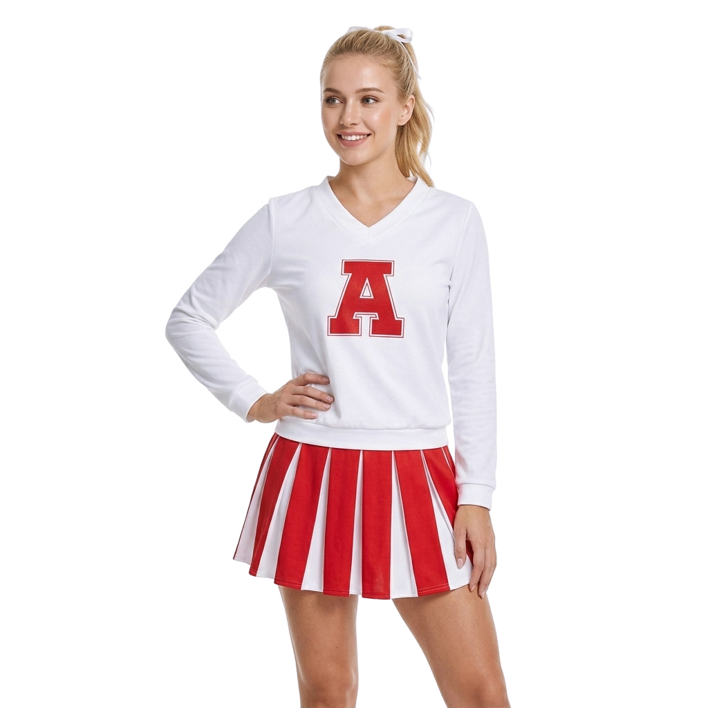 Pleated Skirt Women - Betty Nerd Cheerleader Uniform Women Movie