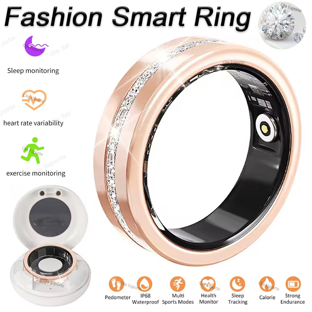 Women Fashion Rings - 2025 New Smart Ring Lady Heart
