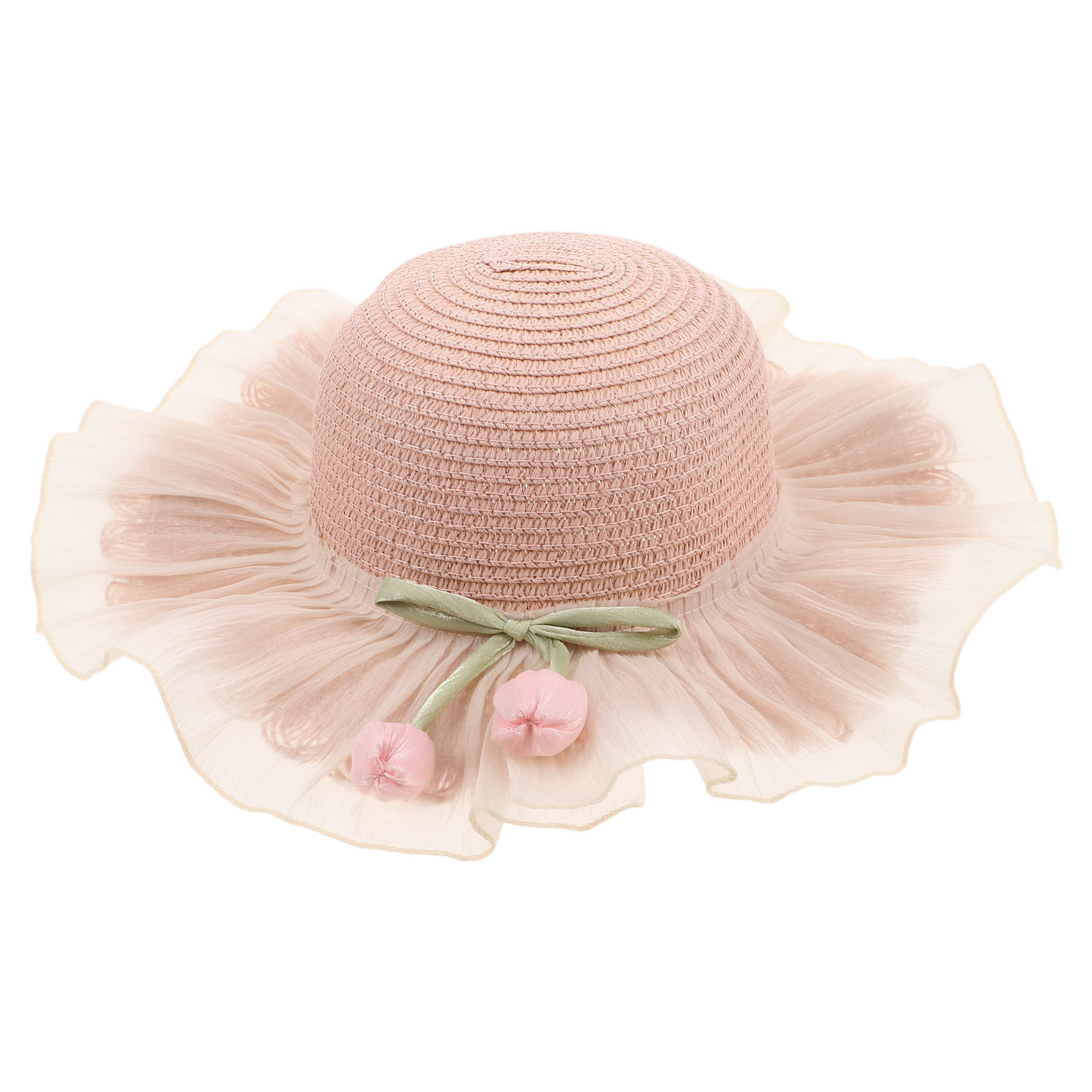 Straw Hat Summer - Girl Summer Straw Sun Hat Wide