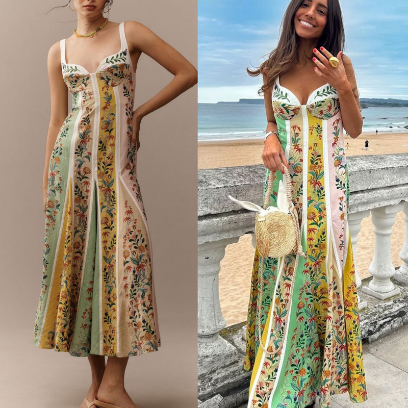 Women'S Fashion Middle Ages - Fashion Elegant Women Sleeveless Party Dresses