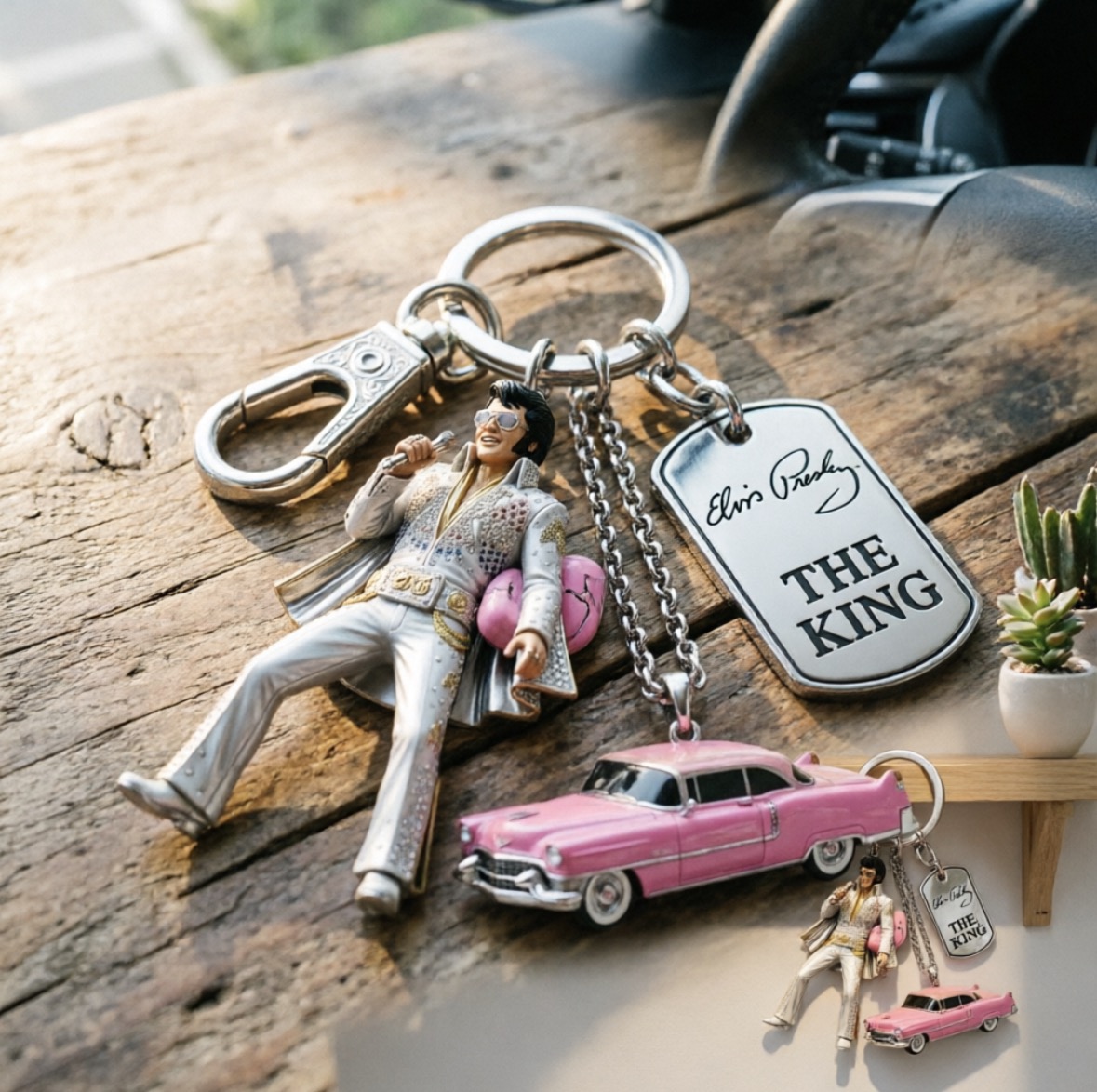 Women Fashion Rings - Michael Jackson Keychain, Classic Dance King