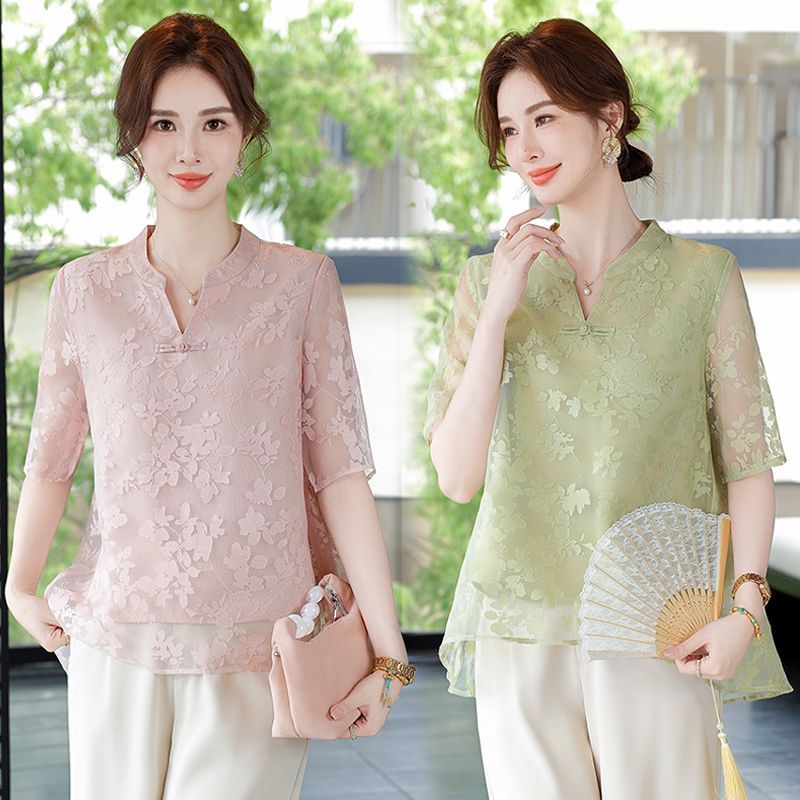 Women Fashion Over The Years - Summer Fashionable Loose Fit Short Sleeve
