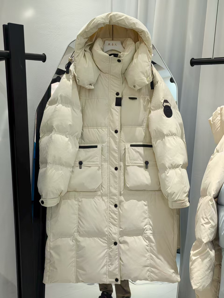 Women Fashion Over The Years - 2025 Winter New Down Jacket Mid