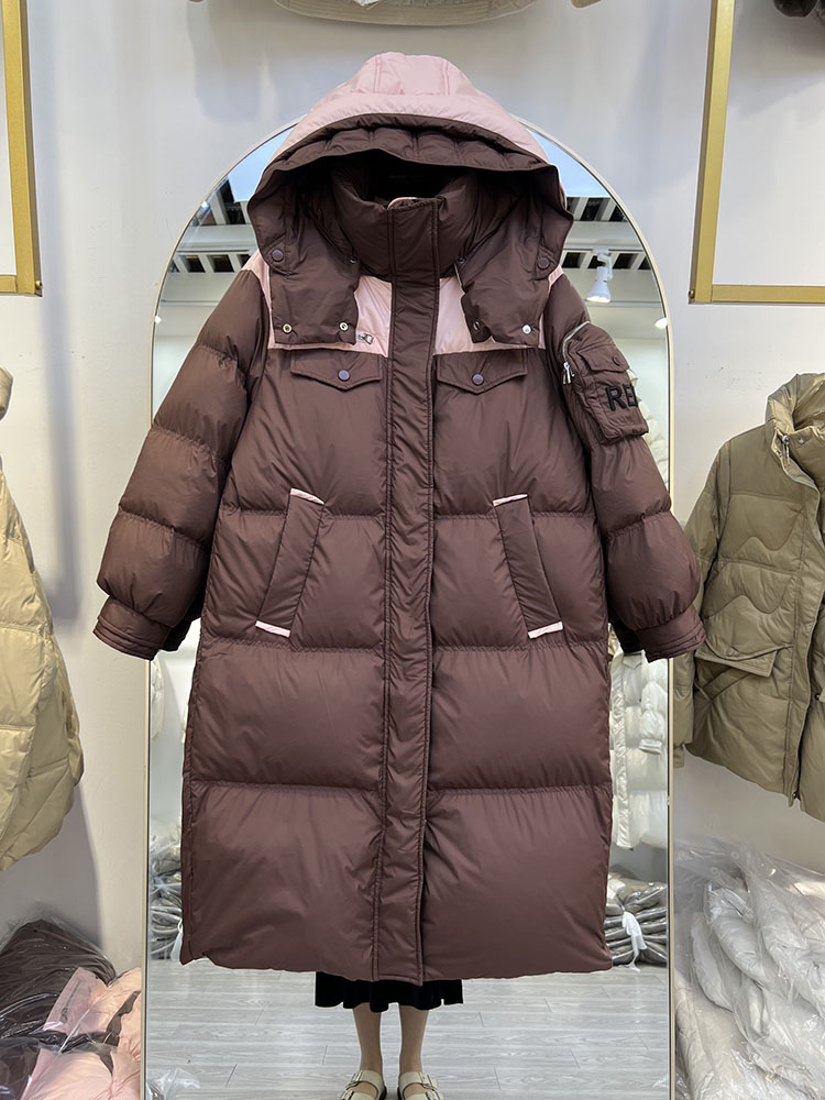 Women Fashion Over The Years - Winter new down jacket women's long