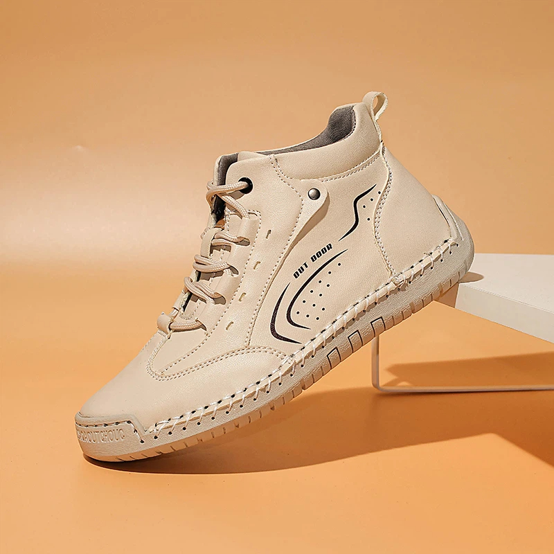 Women'S Fashion Boots - Leather Casual Shoes Fashion Softe Causal