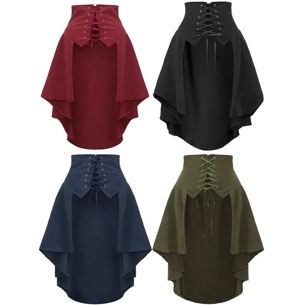 women's punk tailcoat Renaissa - Pleated Skirt Women review and price