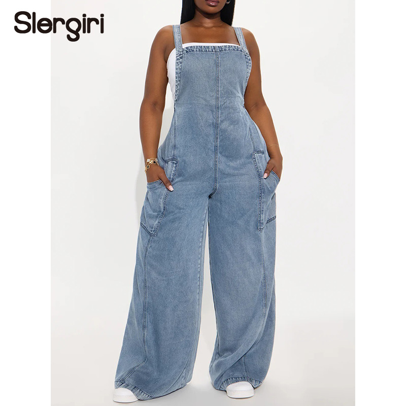 Slergiri Streetwear Washed Den - Women'S Fashion Overalls review and price