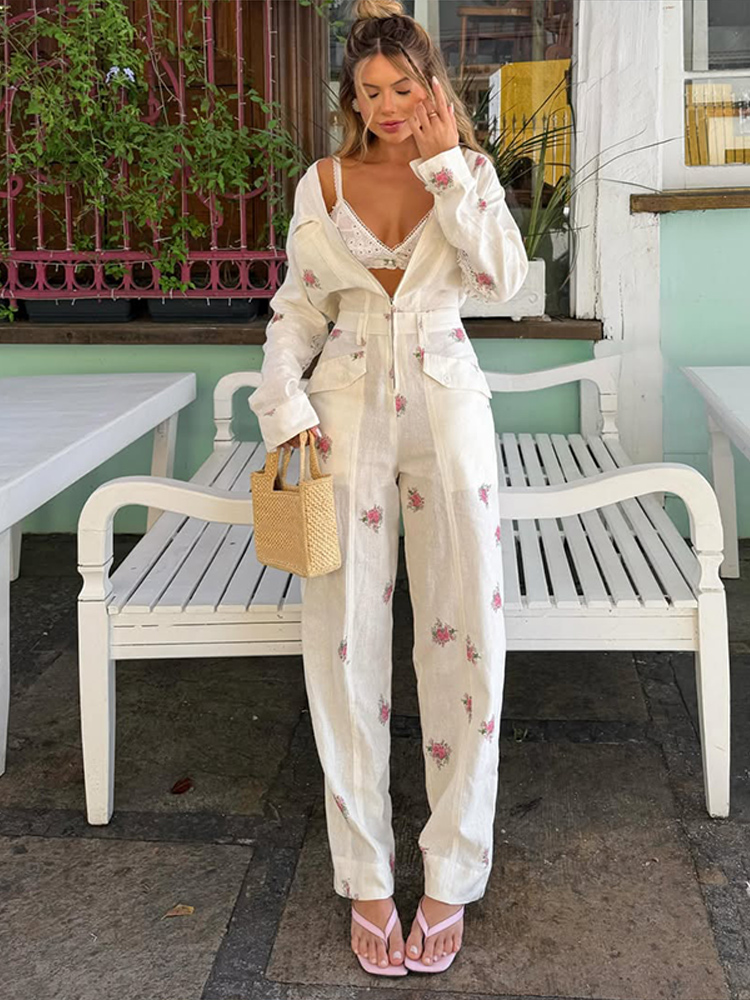 2026 Autumn Elegant Print Wome - Women'S Fashion Overalls review and price