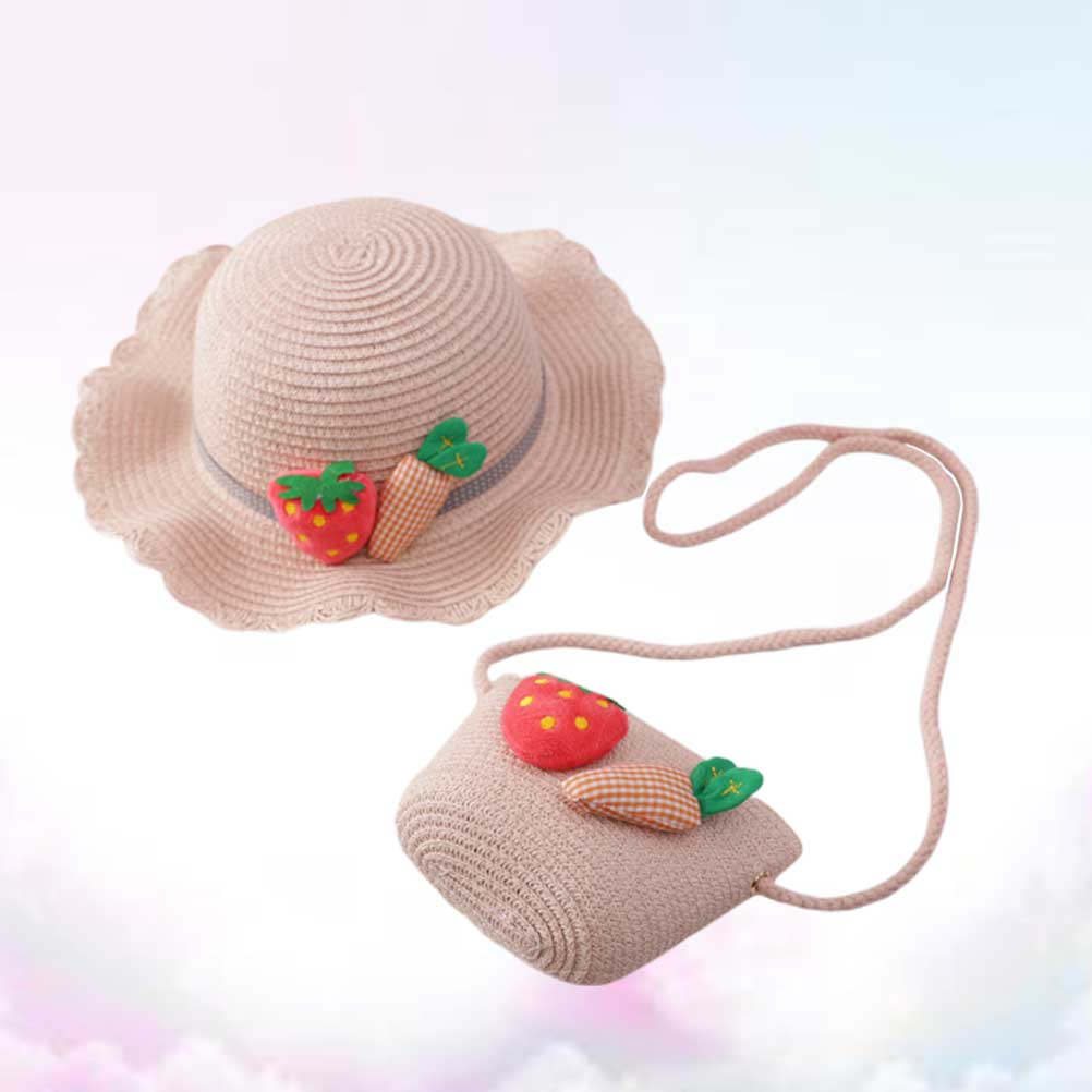 1Set Kids Straw Sun Protection - Straw Hat Summer review and price