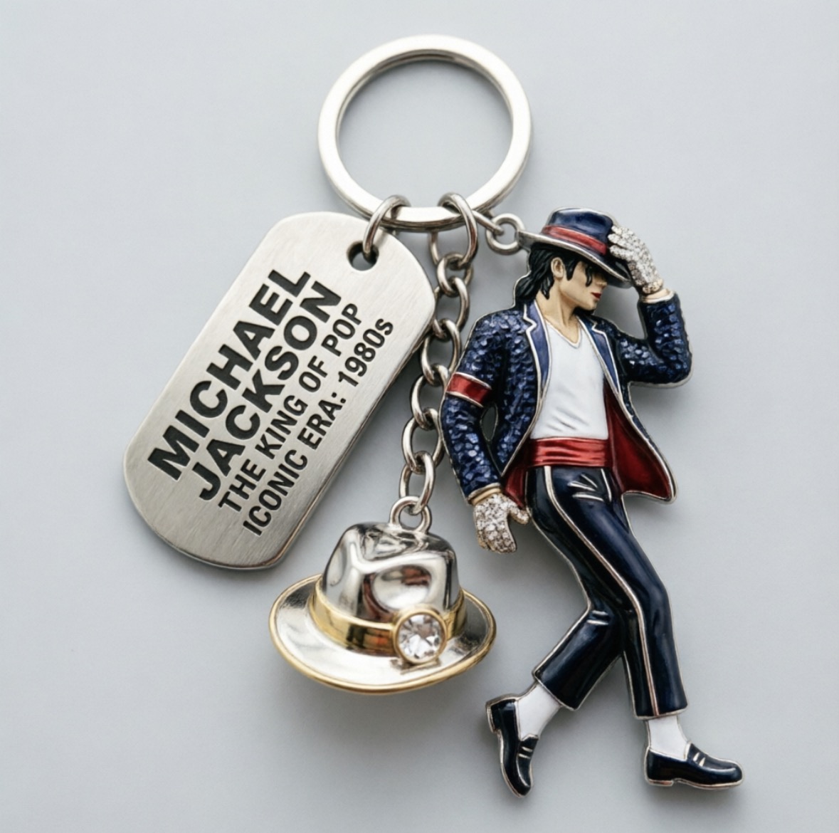 Michael Jackson Keychain, Clas - Women Fashion Rings review and price