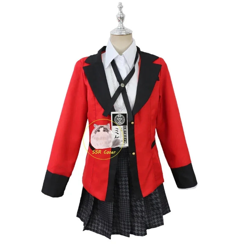 Anime Jabami Yumeko Cosplay Co - Pleated Skirt Women review and price