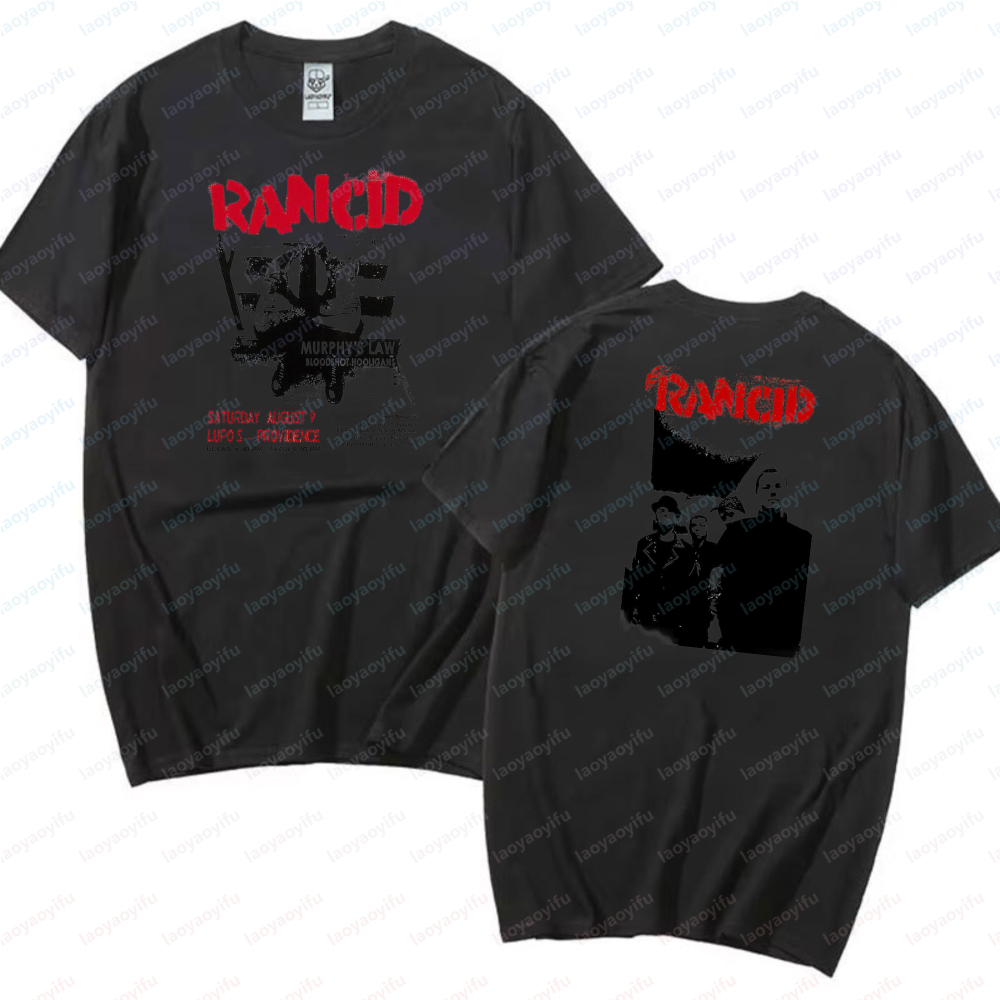 Rancid Double Sided Print Tshi - Women'S Fashion Edgy review and price