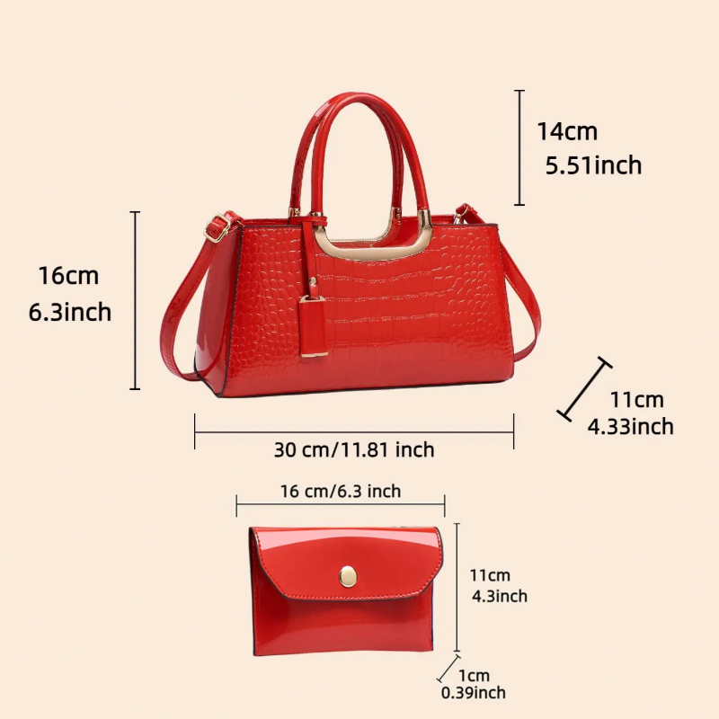 Women's Handbag Set, Light Lux - Crossbody Bag Women review and price
