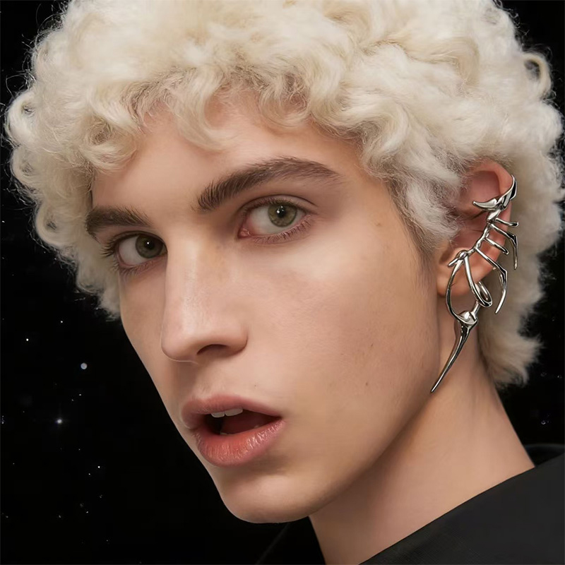 Edgy Skeleton-Style Ear Cuff f - Women'S Fashion Edgy review and price