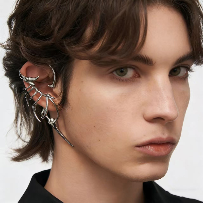 Edgy Skeleton-Style Ear Cuff f - Women'S Fashion Edgy review and price