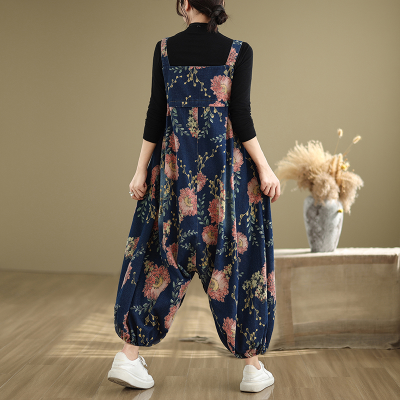 Loose Casual Denim Overalls fo - Women'S Fashion Overalls review and price