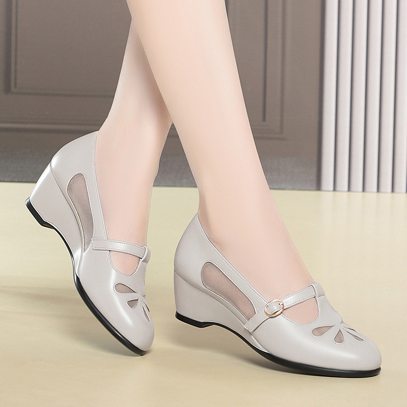 Middle Aged Women Summer Mesh  - Women'S Fashion Middle Ages review and price
