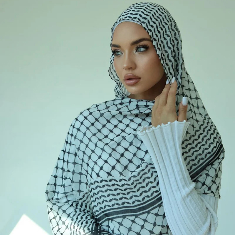 2/Pcs Arab Chiffon Scarf Women - Women Fashion Uae review and price