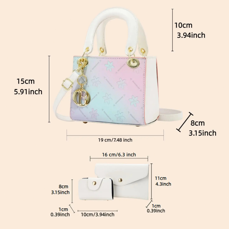 Gradient Printed Crossbody Sho - Crossbody Bag Women review and price
