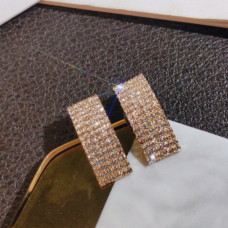 14K Yellow Gold Diamond Stud E - Women'S Fashion Paris review and price