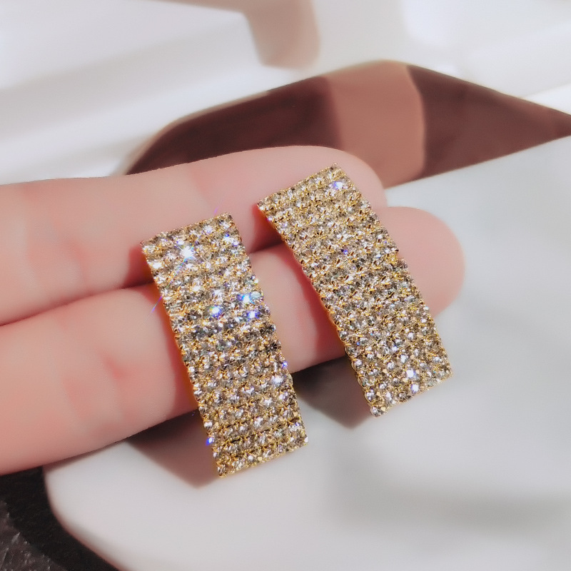 14K Yellow Gold Diamond Stud E - Women'S Fashion Paris review and price