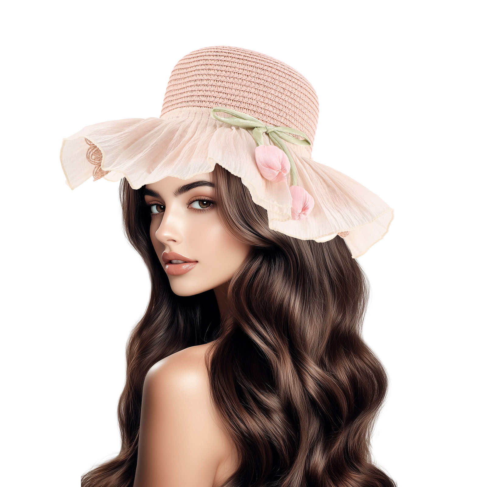 Girl Summer Straw Sun Hat Wide - Straw Hat Summer review and price