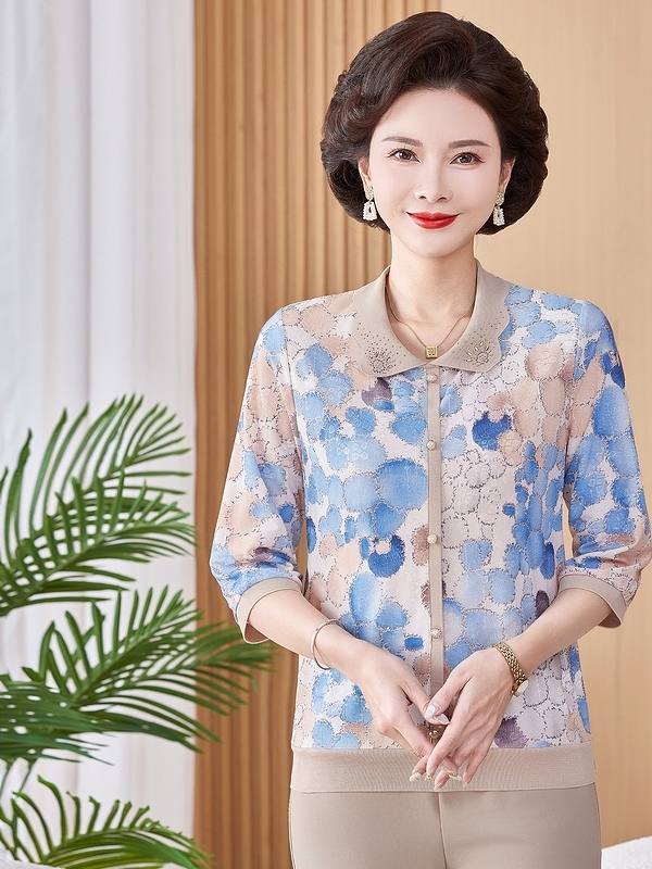 Ice Silk Elastic Printed Short - Women Fashion Over The Years review and price