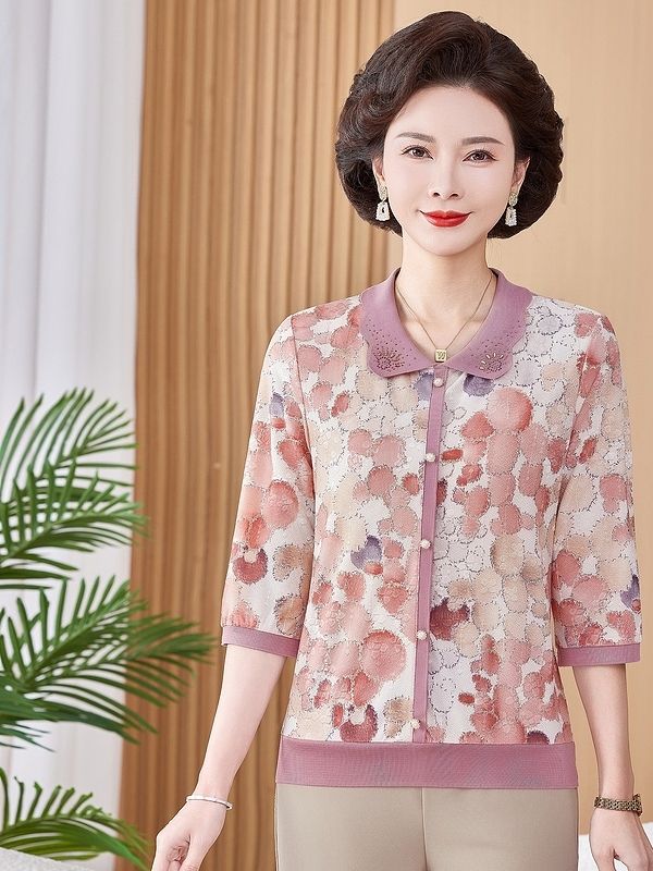 Ice Silk Elastic Printed Short - Women Fashion Over The Years review and price