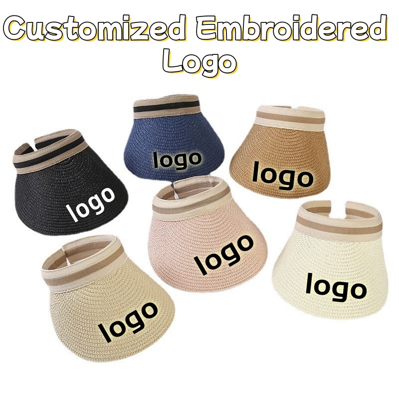 Customized Embroidered Logo Ou - Straw Hat Summer review and price