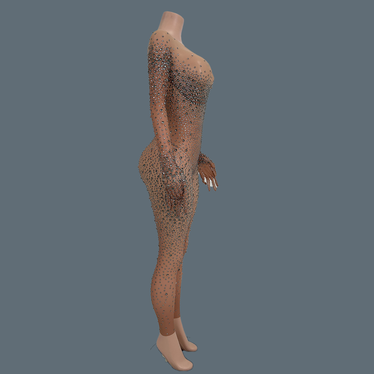 Sexy Stage Costume Full Rhines - Women Fashion Photoshoot review and price
