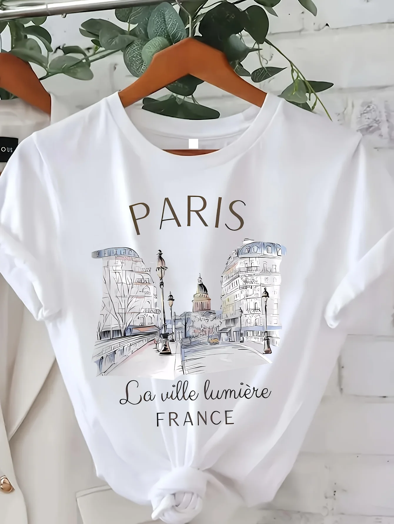 Fashion Graphic T Shirt Paris  - Women'S Fashion Paris review and price