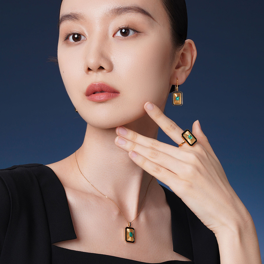 Young Vintage Luxury Green Sap - Women Fashion Rings review and price