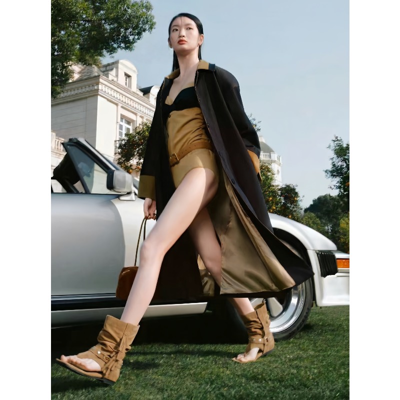 Studed Clip-Toe Block Heel San - Women'S Fashion Boots review and price