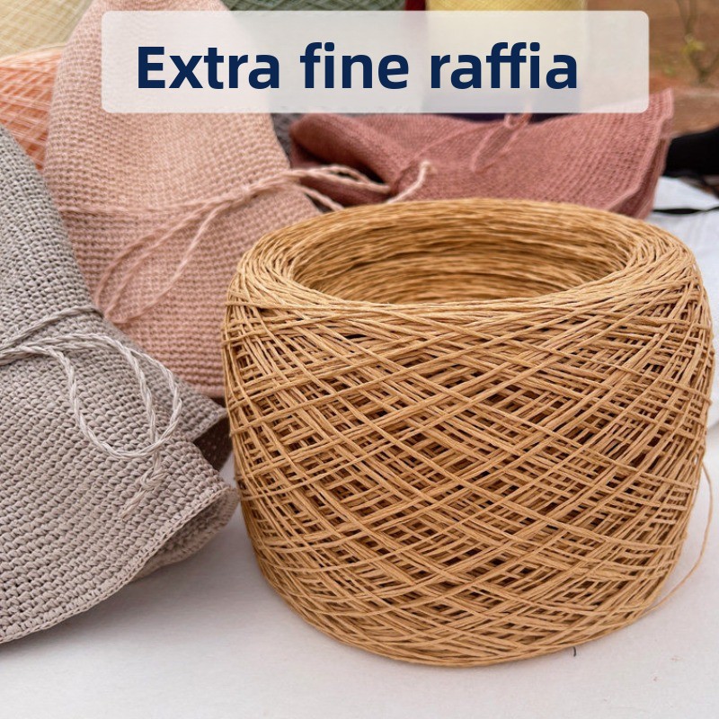 250g Thin Paper Raffia Yarn fo - Straw Hat Summer review and price