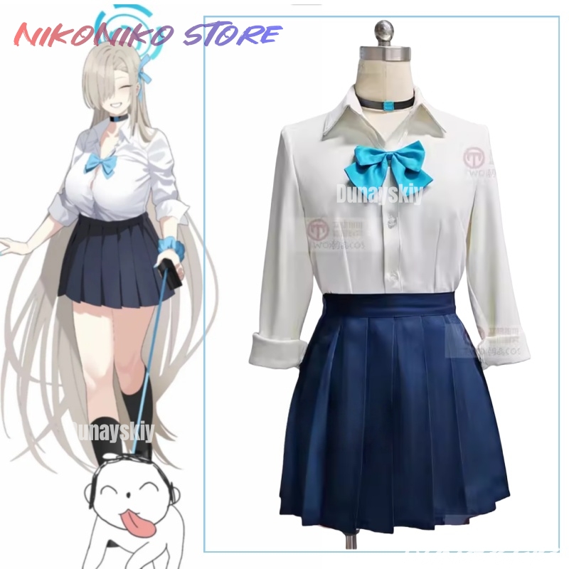 Game Blue Archive Cosplay Ichi - Pleated Skirt Women review and price