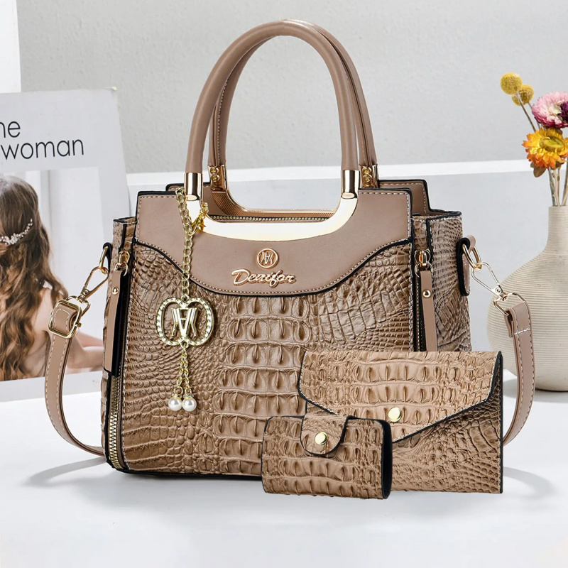 Women's Crocodile Texture Hand - Crossbody Bag Women review and price