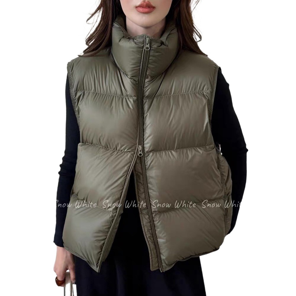 Winter Short Down Sleeveless V - Women'S Fashion Quilted Jacket review and price