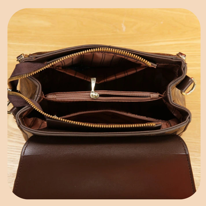 3-piece women's bag set, light - Crossbody Bag Women review and price