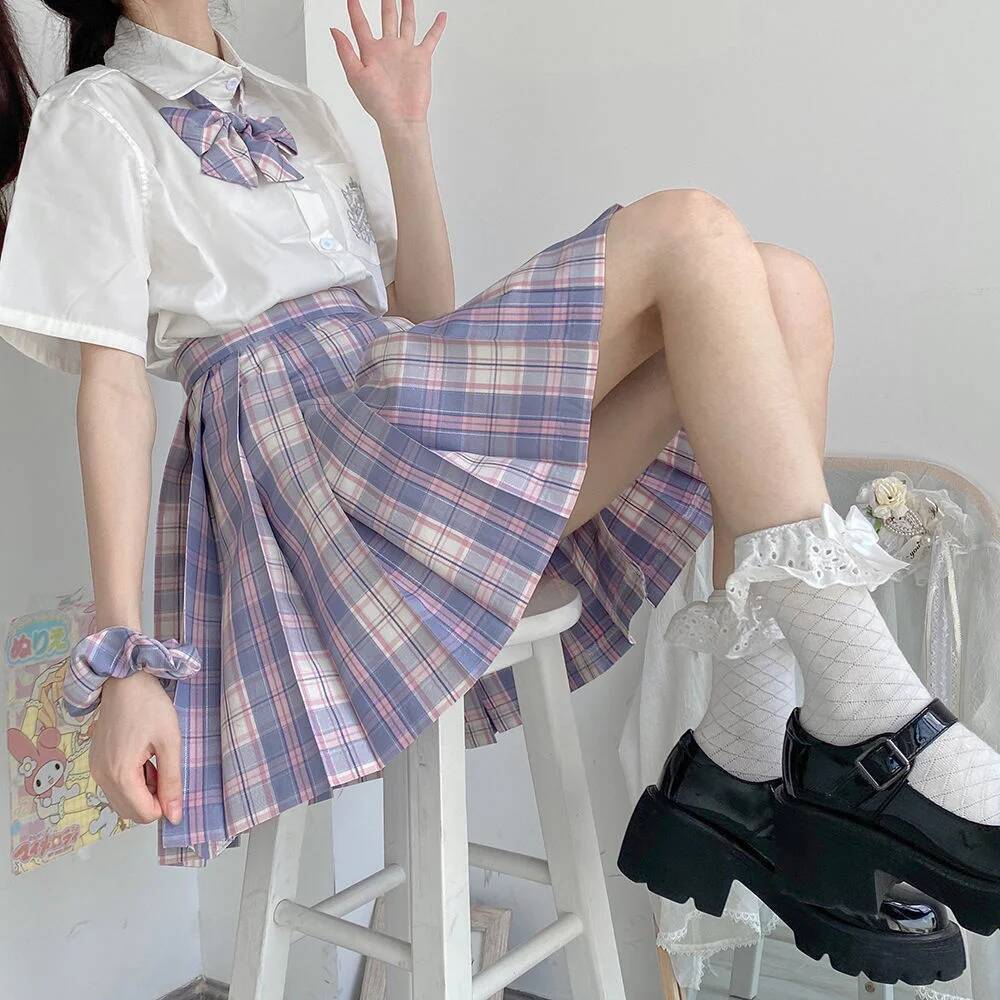 Women Jk Mini Skirts Japanese  - Pleated Skirt Women review and price