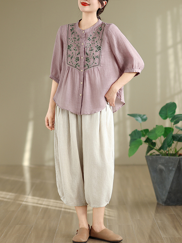 Fashionable Cotton Linen Set w - Women Fashion Over The Years review and price