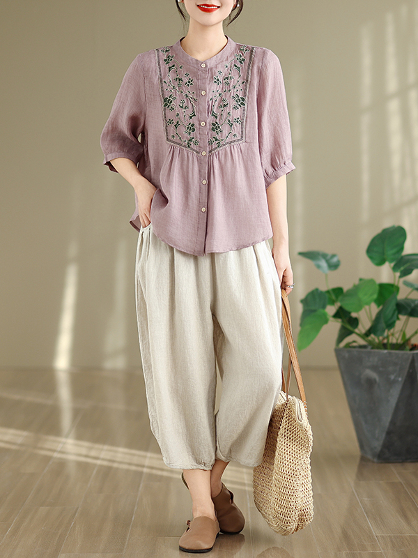 Fashionable Cotton Linen Set w - Women Fashion Over The Years review and price