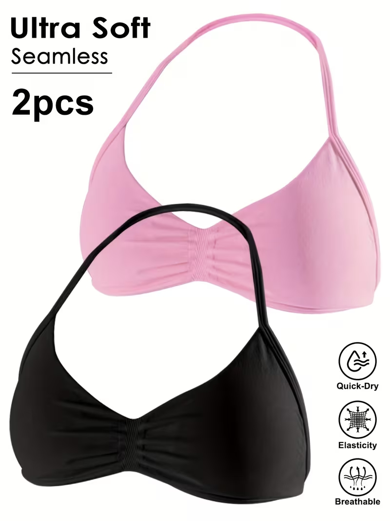 2pcs Seamless Sexy Open Back G - Bra Top Seamless review and price