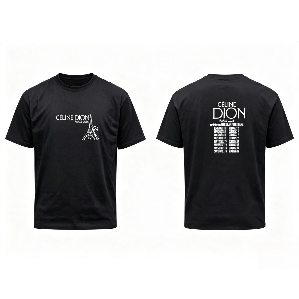 Celine Dion Paris 2026 Tour T- - Women'S Fashion Paris review and price
