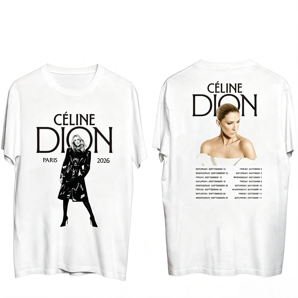 Celine Dion Paris 2026 Tour T- - Women'S Fashion Paris review and price