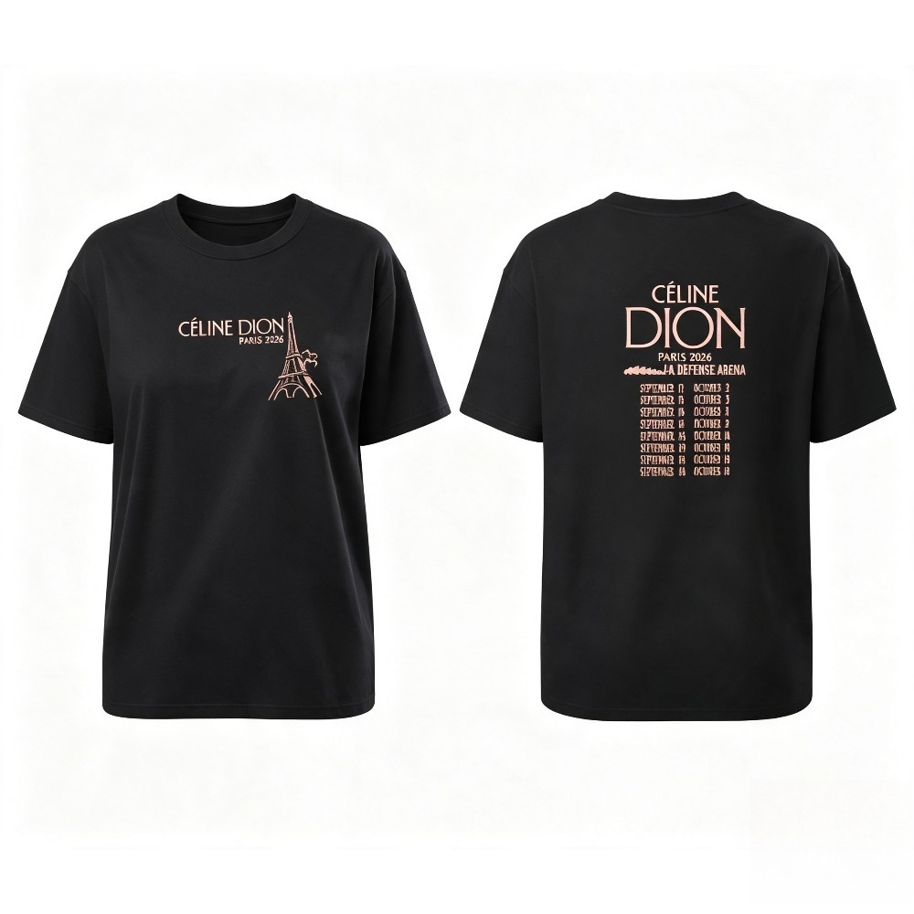 Celine Dion Paris 2026 Tour T- - Women'S Fashion Paris review and price