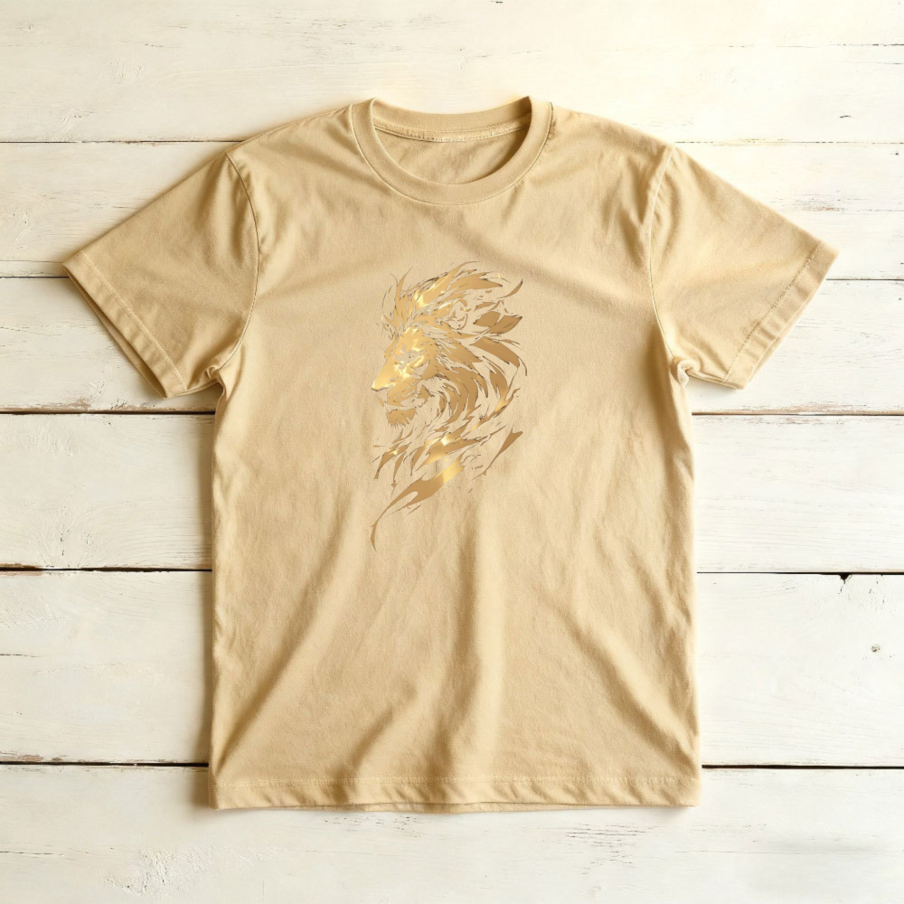 Elegant Golden Lion Portrait T - Women'S Fashion Edgy review and price