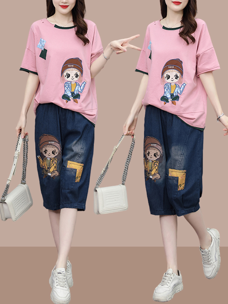 Fashionable Patchwork Short Sl - Women Fashion Over The Years review and price