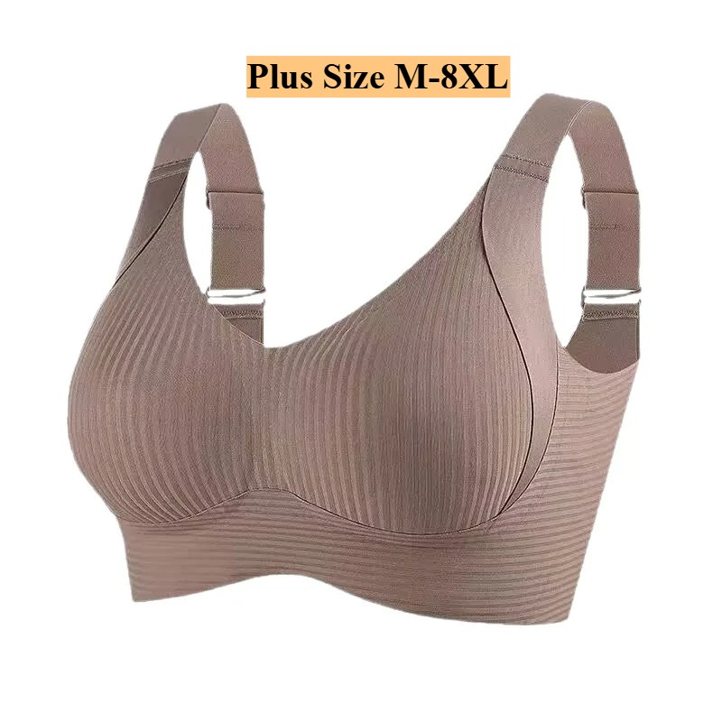 M-8XL PlusSize Women Full Cove - Bra Top Seamless review and price