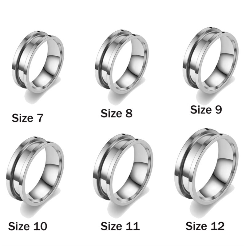 5pcs 7/8/9/10/11/12 Ring Core  - Women Fashion Rings review and price